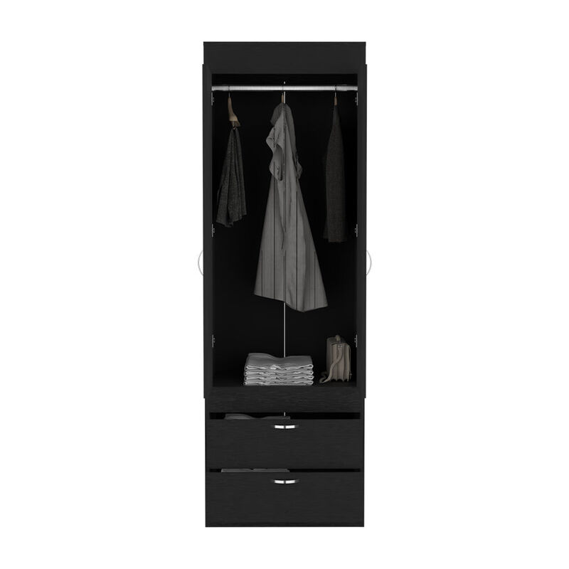 Armoire Tarento, Bedroom, Black