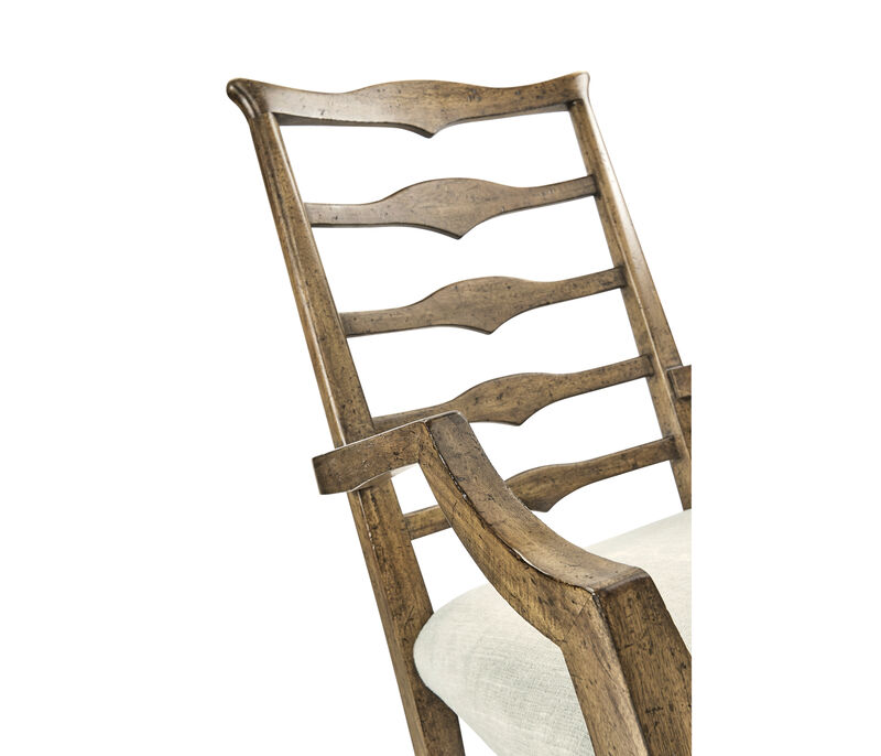 Pompano Ladderback Arm Chair