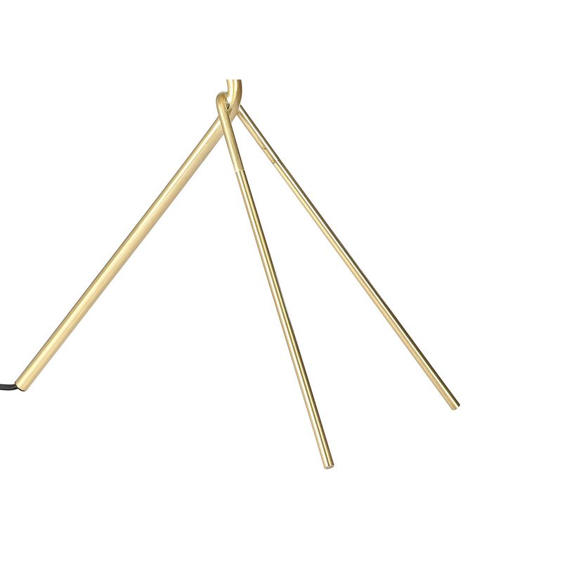 Mae Brass LED Task Lamp
