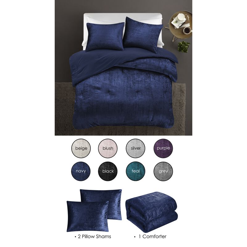 Grace Living Damiyah 3pc Comforter Set