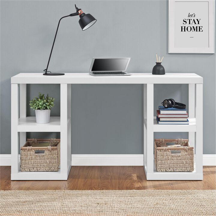 Parsons Double Pedestal Computer Desk