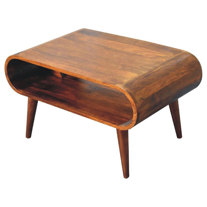 Artisan Furniture Open Chestnut  Solid Wood Coffee Table