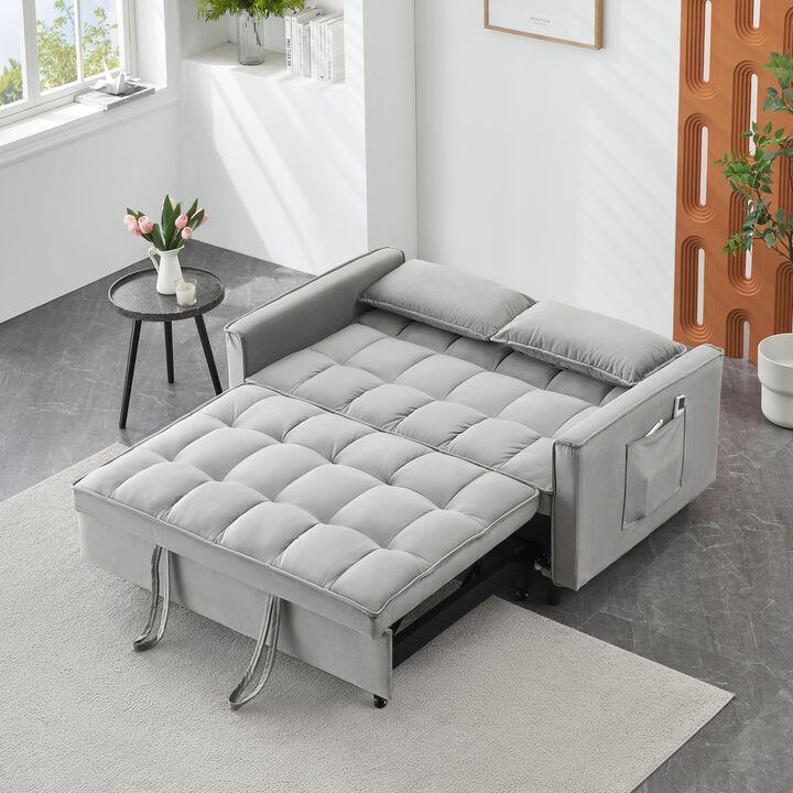 Merax Velvet Loveseat Futon Sofa Couch