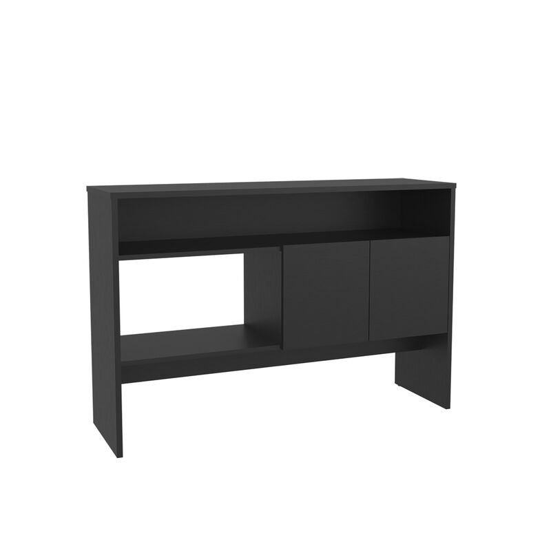 Salcha Console Table 31.8" H, with 2 Doors and 3 Shelves, White