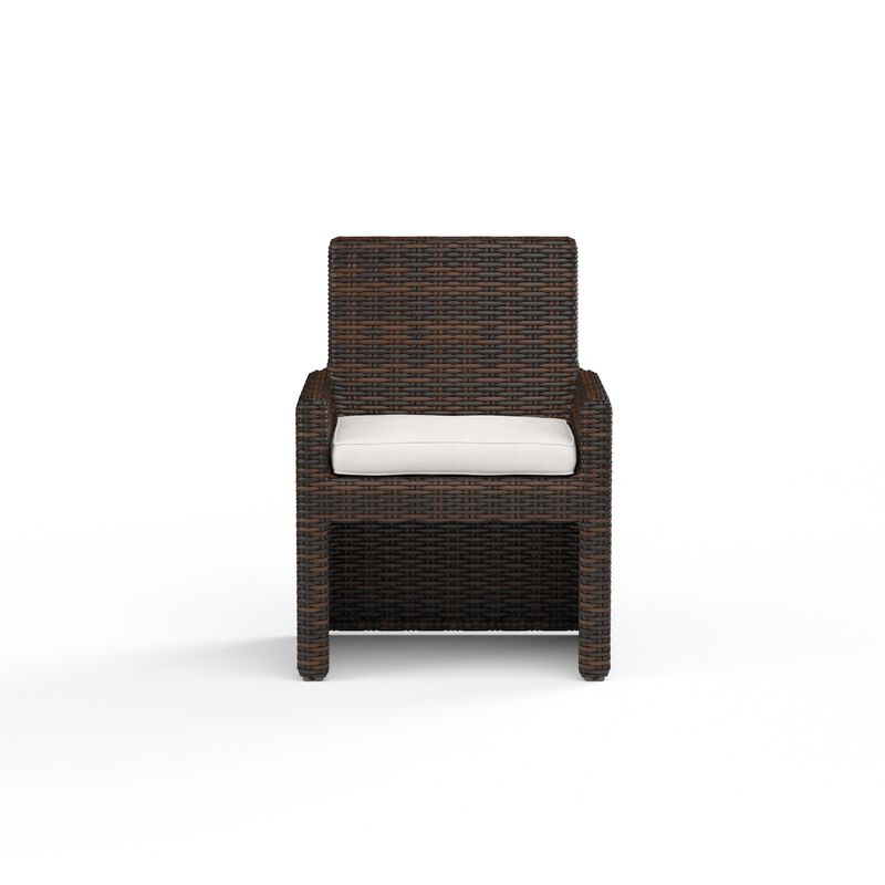 Montecito Dining Chair in Canvas Flax w/ Self Welt
