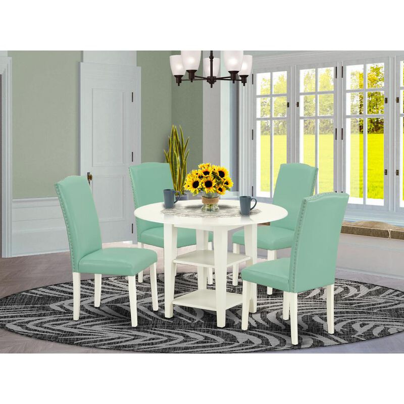 Dining Room Set Linen White