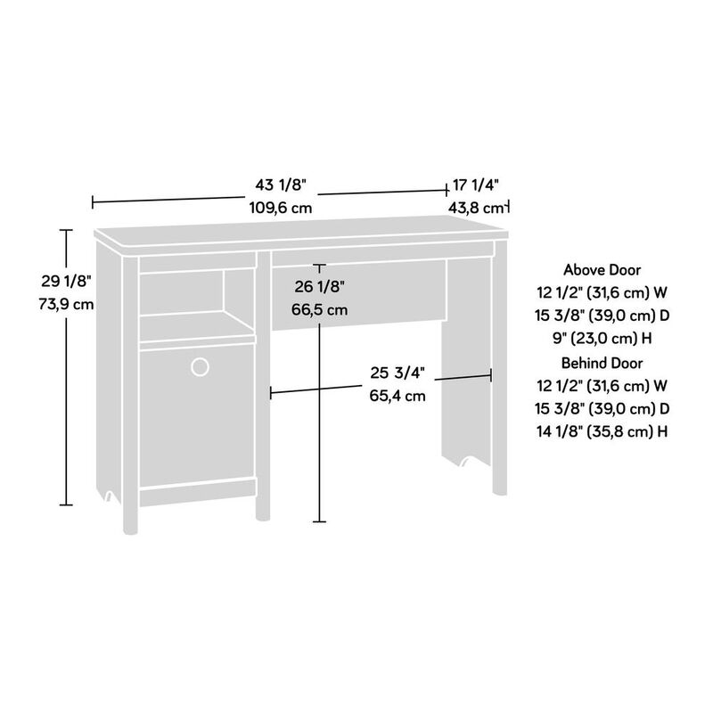 Sauder Dover Edge Desk To