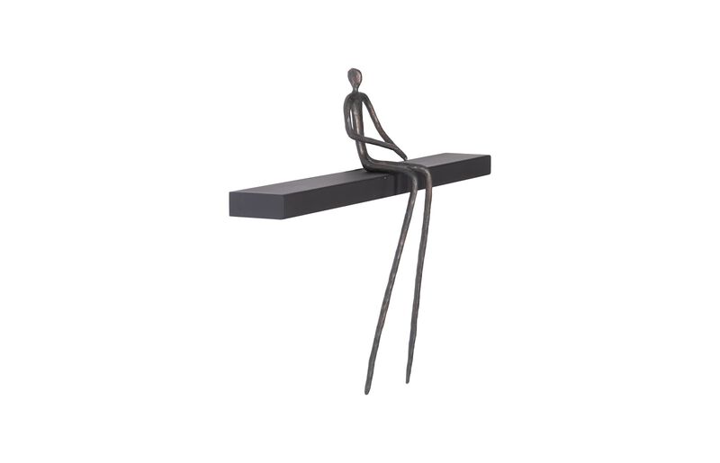 Moveable Man on Shelf, Sitting B