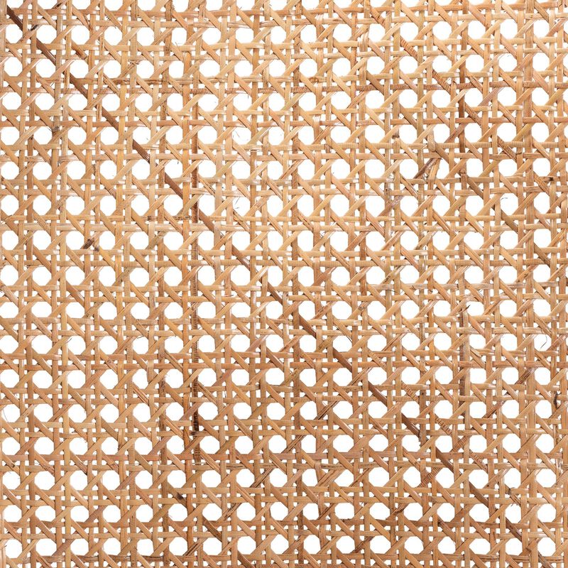 Bali & Pari Palesa Modern Bohemian Natural Brown Rattan Dining Chair
