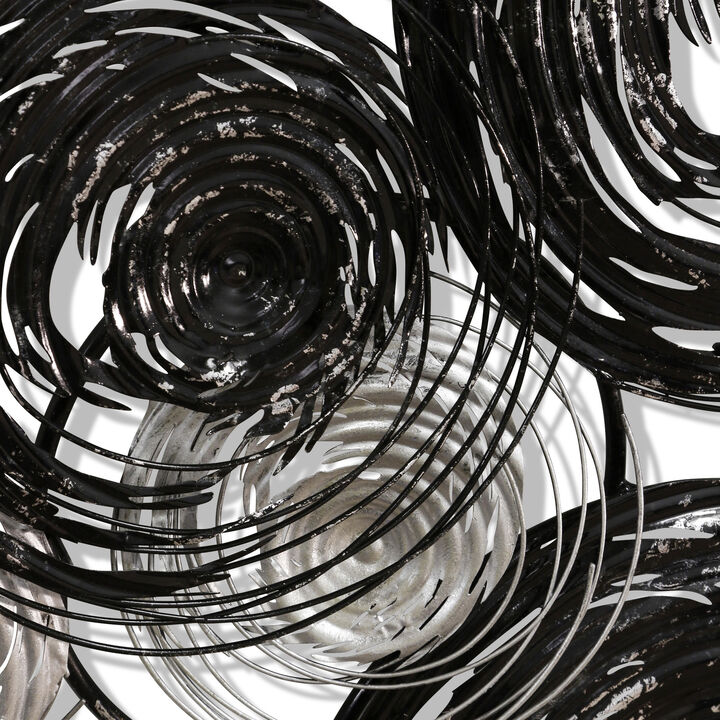 Modern Cyclone Metal Wall Art
