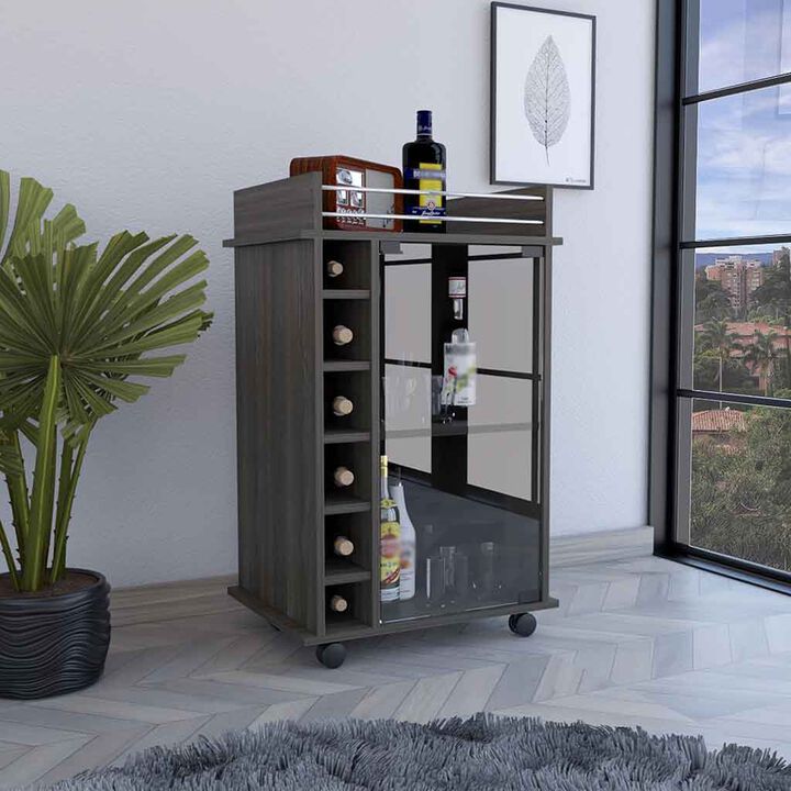 Bar Cart Baltimore, Living Room, Espresso