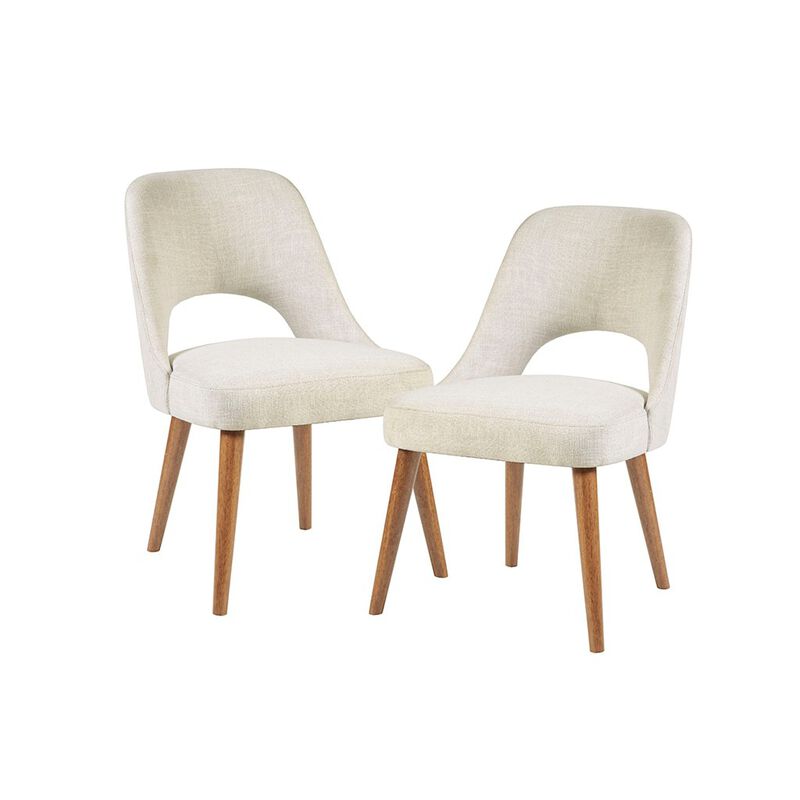 Gracie Mills Turner Set of 2 Refined Dining Side Chairs