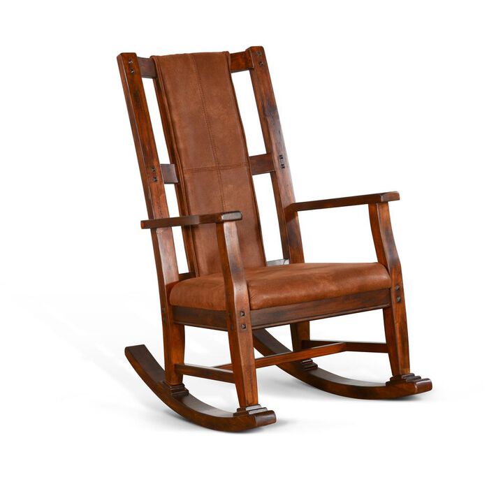 Sunny Designs Santa Fe Rocker, Cushion Seat & Back