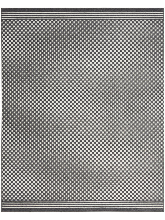 Care Free CAF02 Gray 7'10" x 9'10" Rug