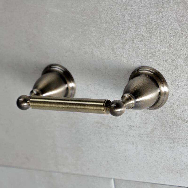 Kingston BrassKingston Brass BA1758AB Heritage Toilet Paper Holder, Antique Brass
