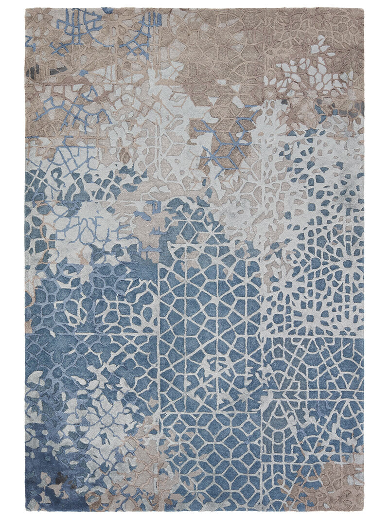 Fragment Sahaj Blue 5' x 8' Rug