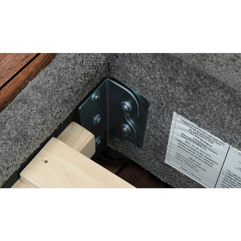 Parker Living Sleep Cumulus - Cozy Charcoal King Bed