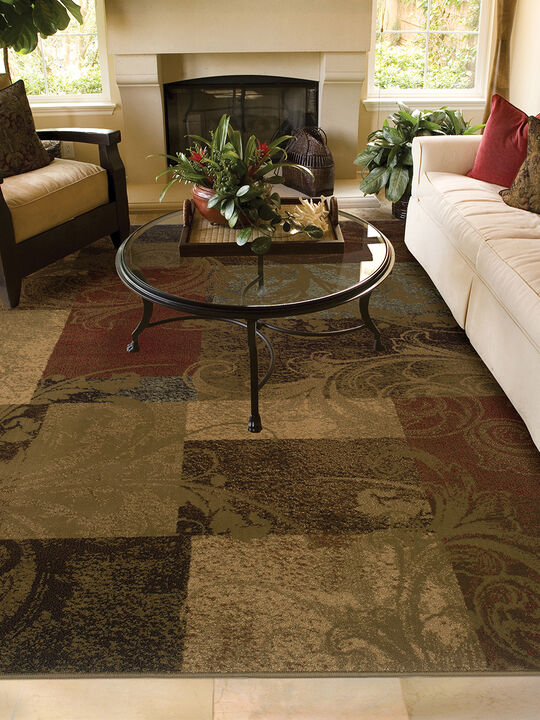 Hudson 7'8" x 10'10" Green Rug