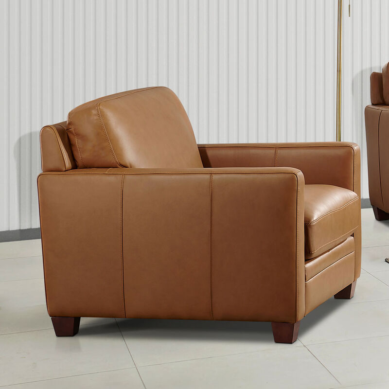 Naples Top Grain Leather Chair