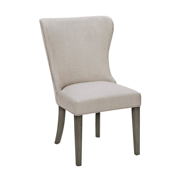 Gracie Mills Anastasia Upholstered Solid High Back Dining Chair