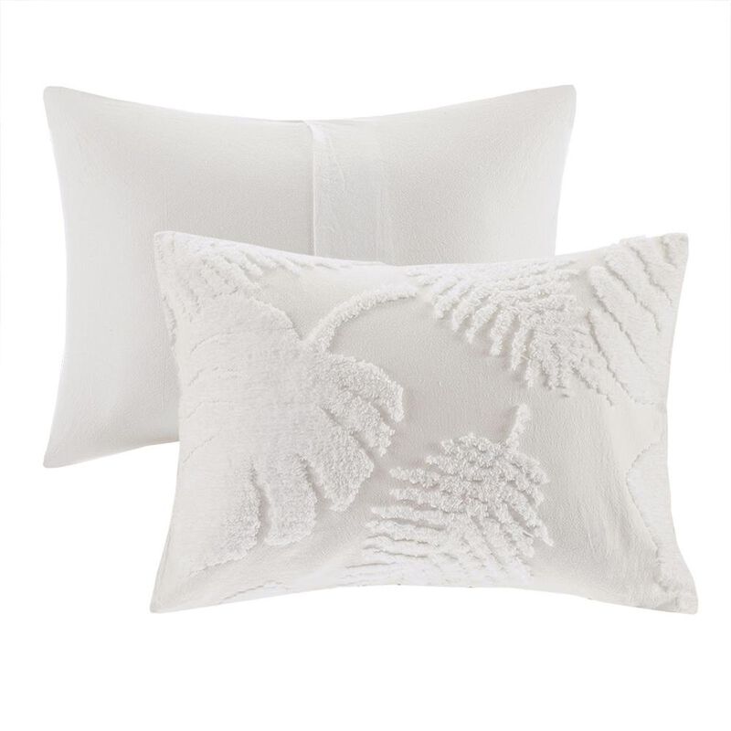 Belen Kox Coastal Palm Chenille 3-Piece Duvet Cover Set, Belen Kox