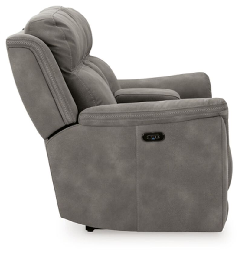 DuraPella Power Reclining Loveseat with Console