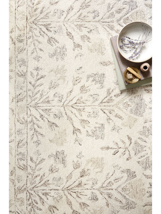 Norabel NOR02 Ivory/Neutral 7'9" x 9'9" Rug