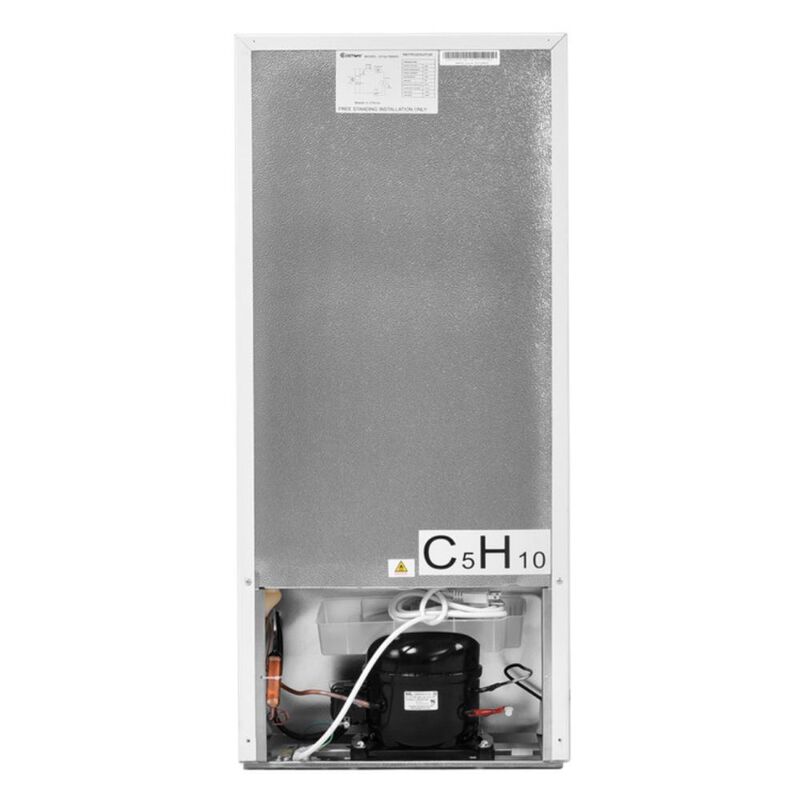 Costway 2 Doors Cold-rolled Sheet Compact Refrigerator