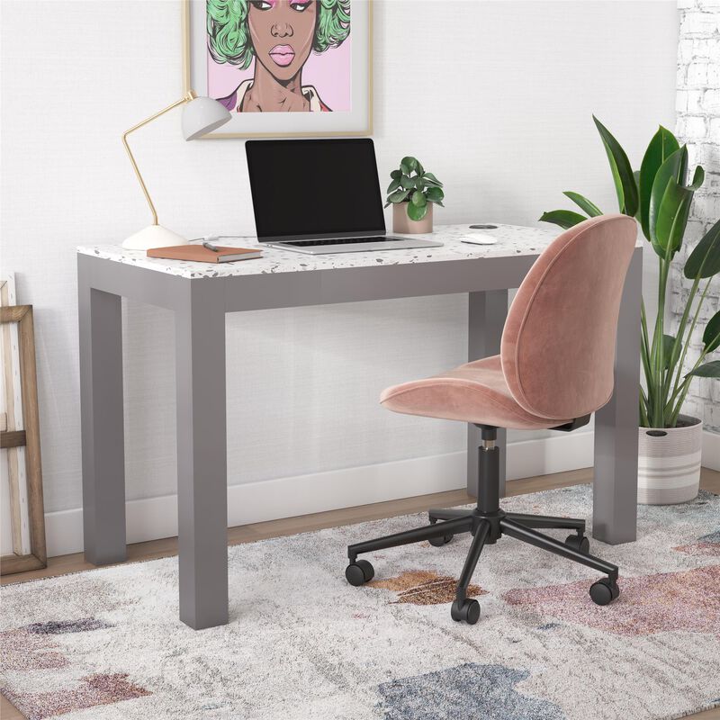 Astor Desk w/ Wireless Charger