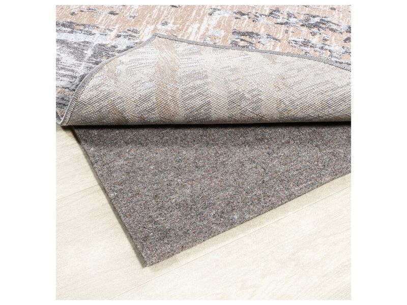 Comfort Plus Gray/Brown 2 ft. x 10 ft. Rug Pad