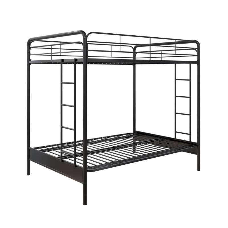 Sammie Full over Futon Metal Bunk Bed