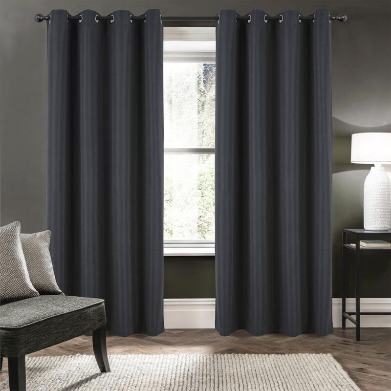 RT Designers Collection Barron 100% Blackout Grommet Curtain Panel