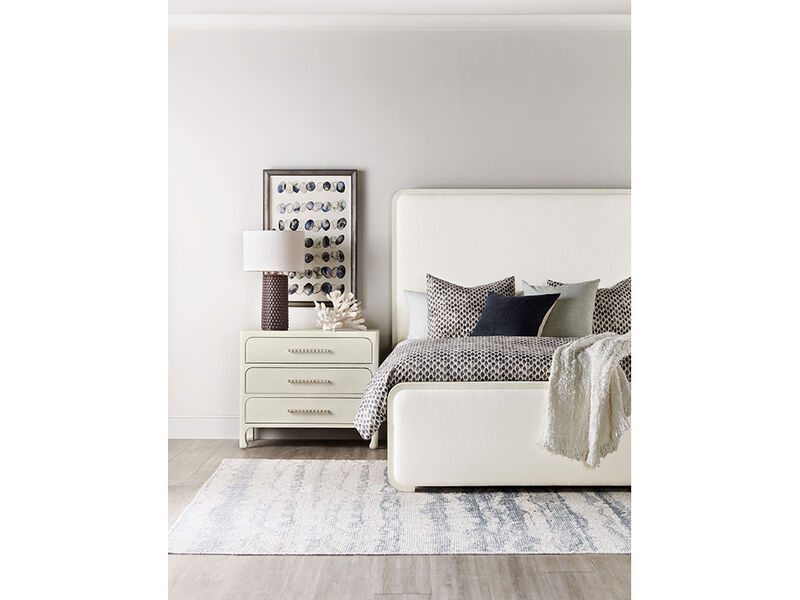 Serenity Ashore Queen Upholstered Panel Bed