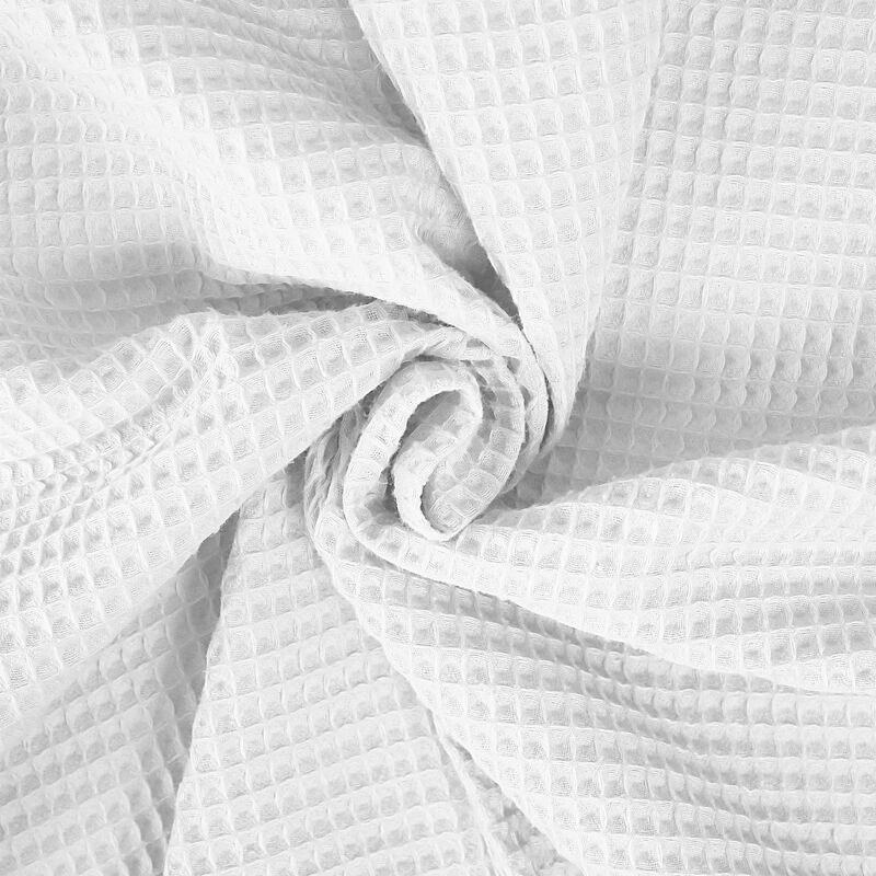 6ix Tailors Fine Linens Classic Waffle White Decorative Throw Pillows