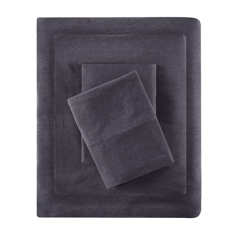 Gracie Mills Atlas All-Season Cotton Blend Jersey Knit Sheet Set
