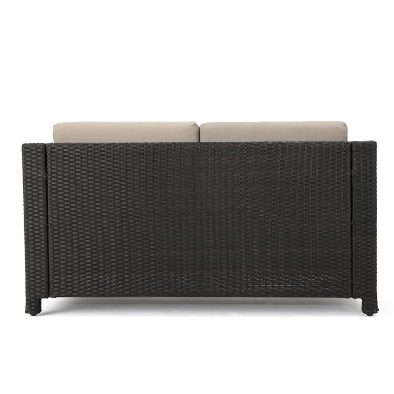 Merax 4 Pieces Outdoor Rattan  Sofa Set