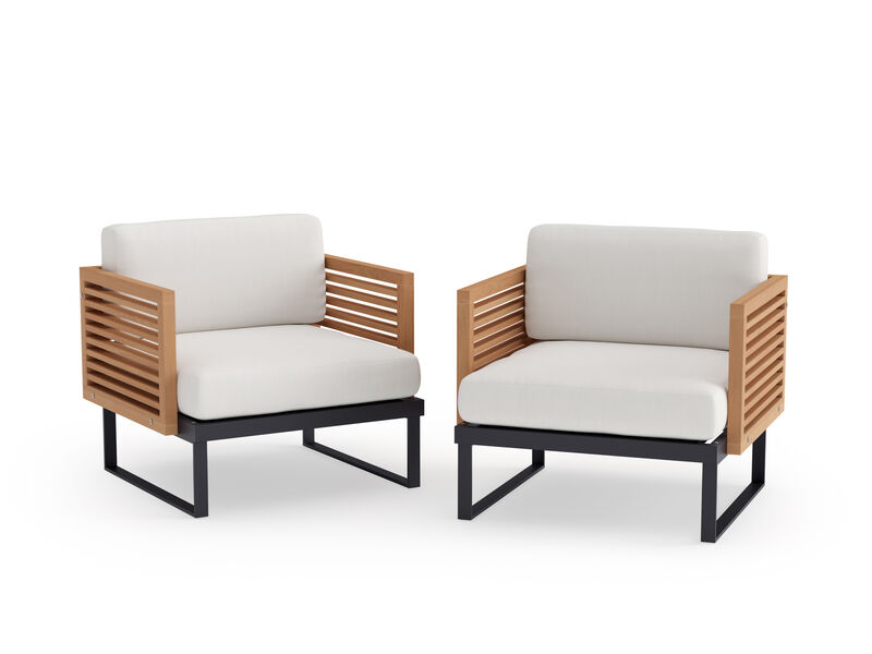 Monterey Patio Chat Chair (Set of 2)