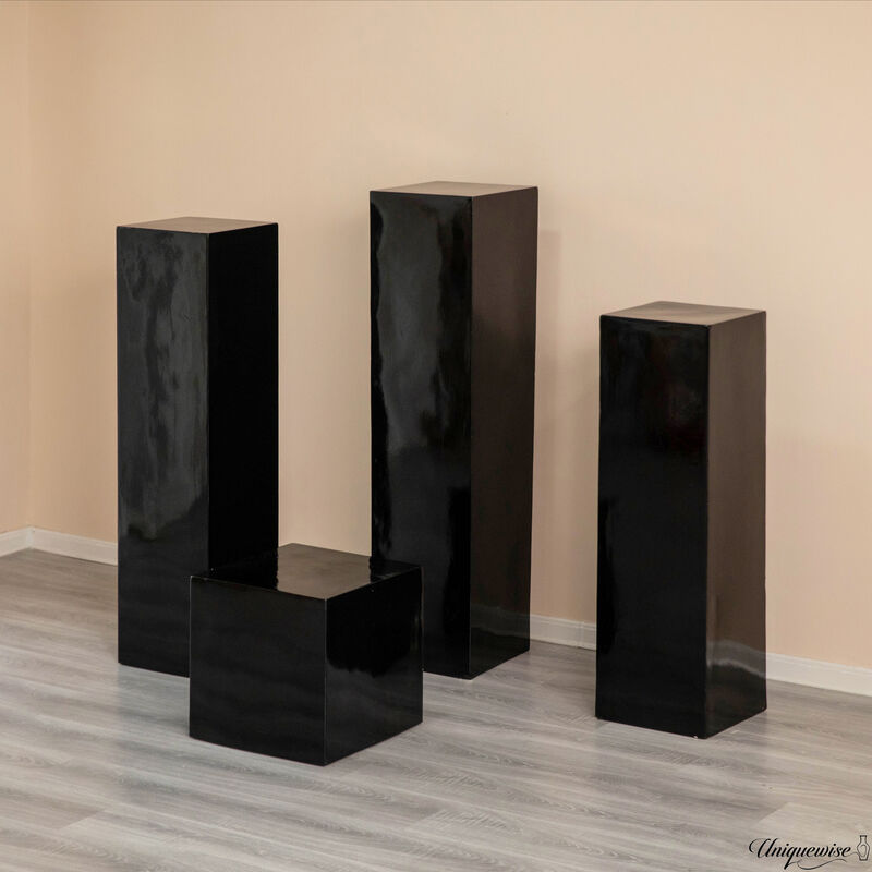 47-Inch Black Pedestal Backdrop Stand
