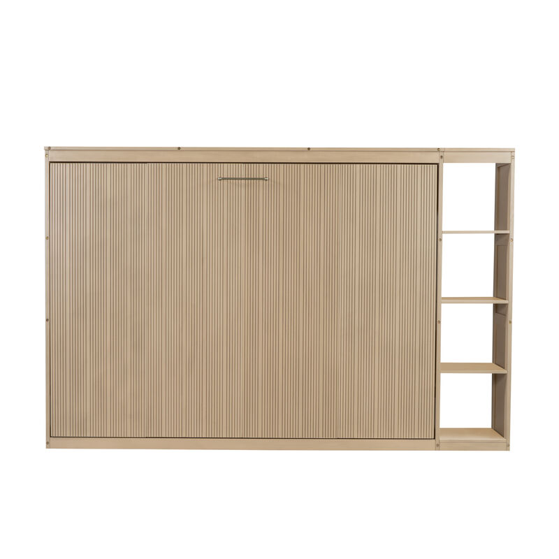 Merax Murphy Bed with Bookshelf