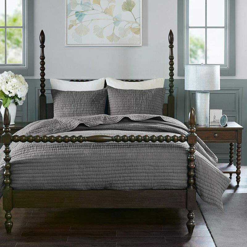 Belen Kox 100% Cotton Hand Quilted Coverlet Set, Belen Kox