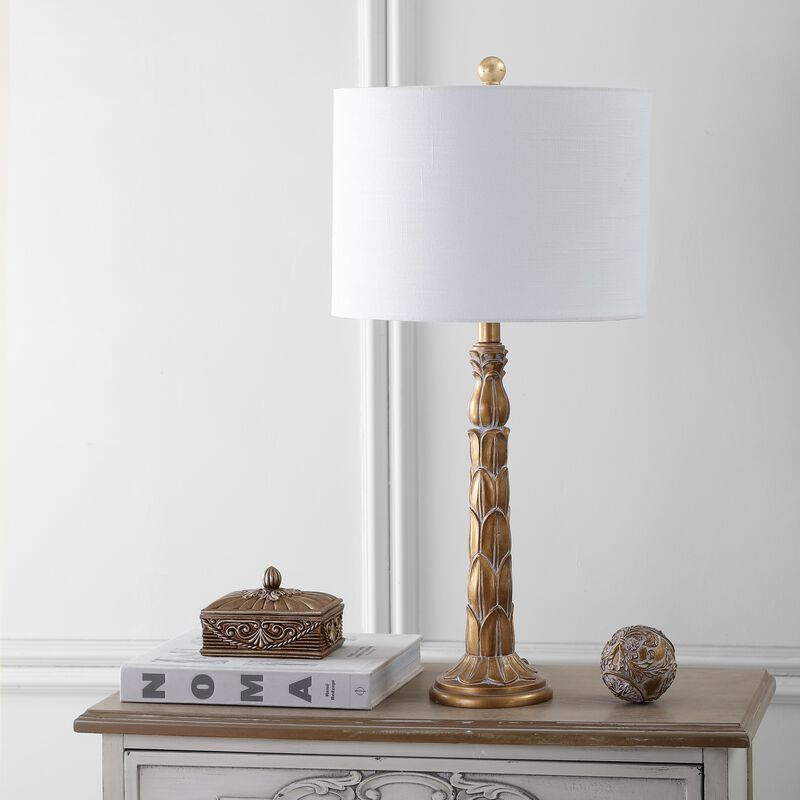 Blanche Resin LED Table Lamp