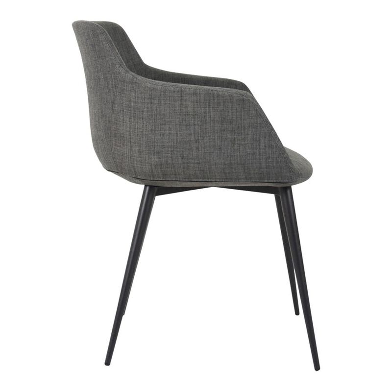 Ronda Modern Armchair Duo - Dark Grey, Belen Kox