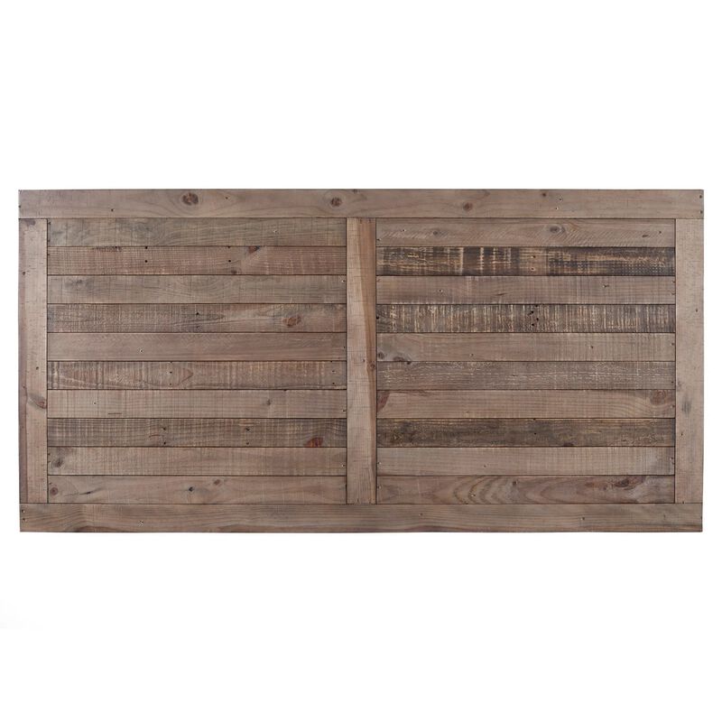 Prairie Rectangular Dining Table, Natural/Black