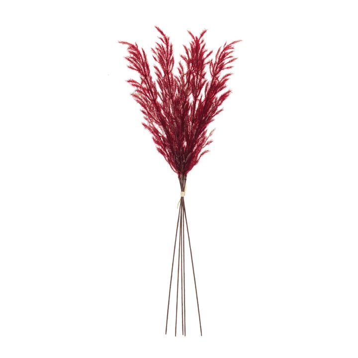 Plume Bundle Set of 6 – Christmas Decor for Home, Table, and Mantel Display