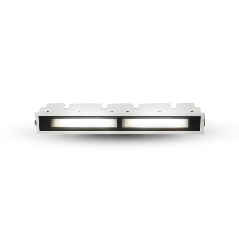 VONN Lighting LED Fixed Rcessed Wall Washer w/Trim VMDL000610E024WH, White