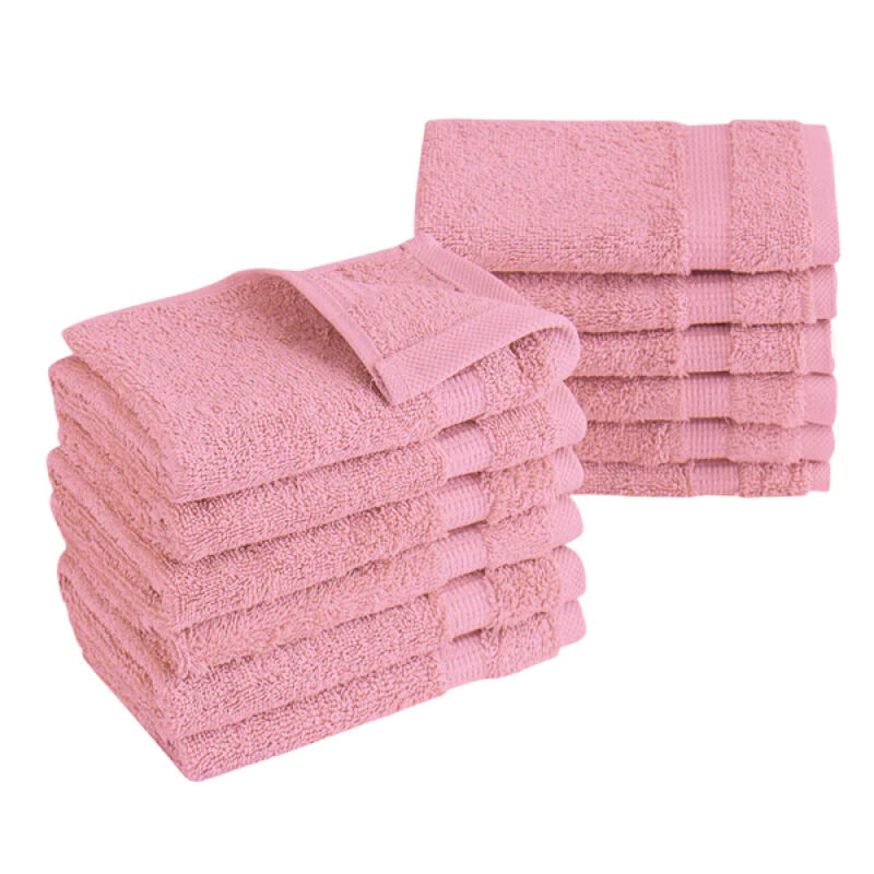 Royal Turkish Towels Villa Collection 12PC Washcloth Set
