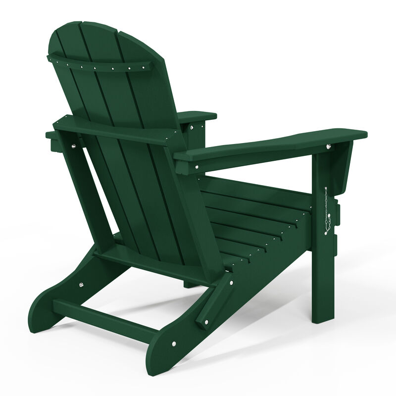 WestinTrends Westintrends 4-Piece set outdoor folding Poly Adirondack chair