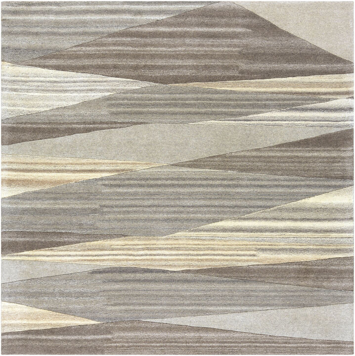 Forum FM-7203 6' x 9' Kidney Gray Rug