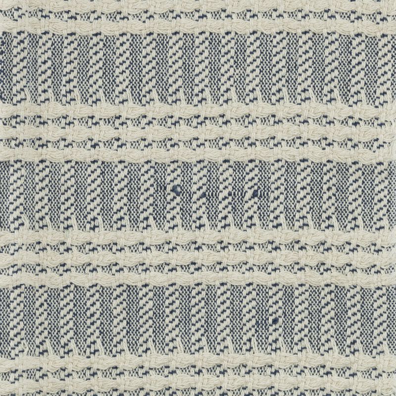 Blue/Natural 50" x 60" Throw Blanket