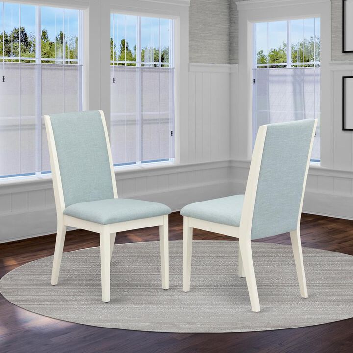 East West Furniture Parson Chairs-, LAP0T15